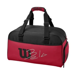 WILSON SMALL DUFFEL TASCHE SCHWARZ/ROT